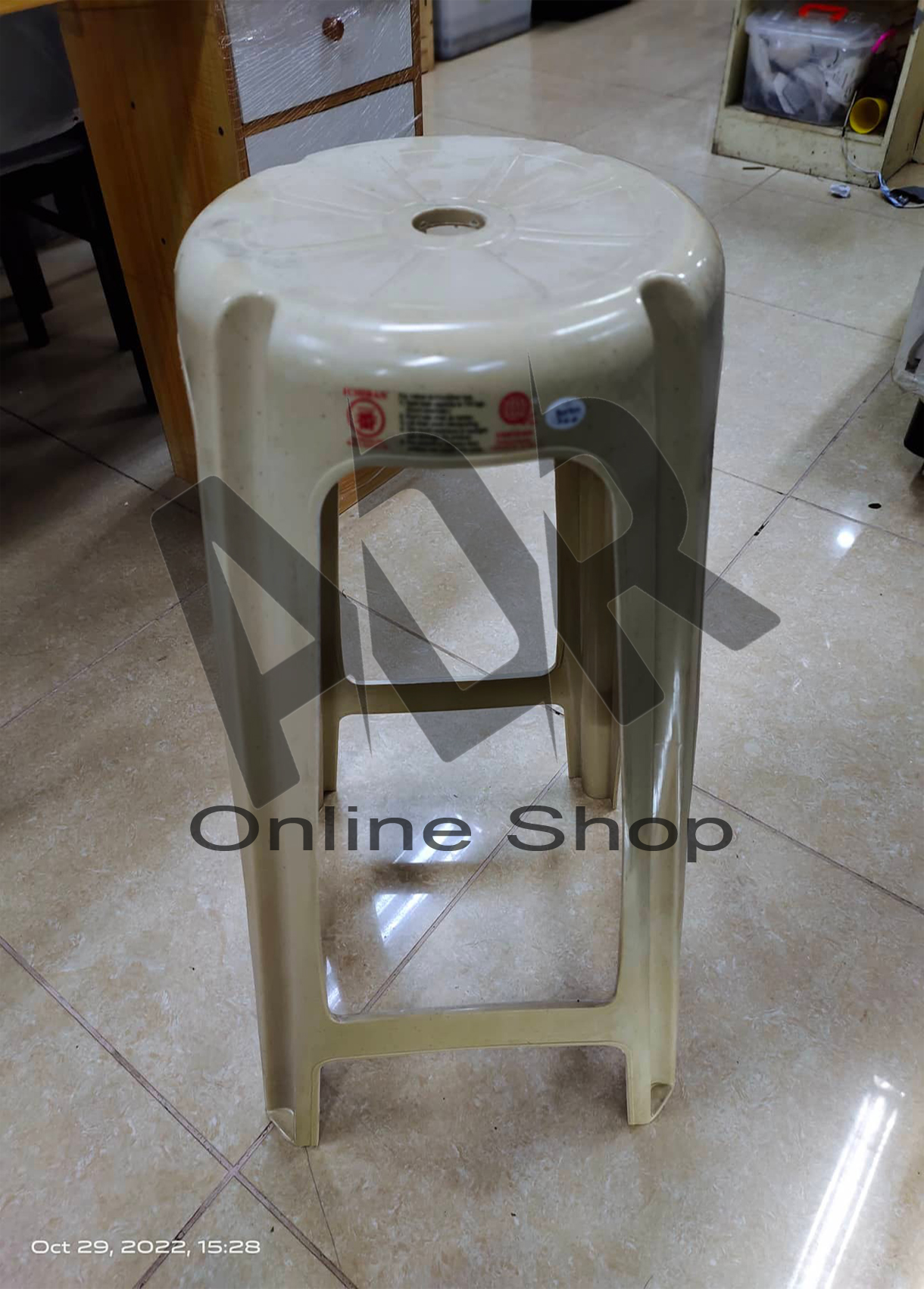 HIGH STOOL CHAIR HD PLASTIC MADE ICHIBAN Lazada PH