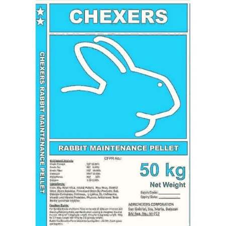 Chexers Maintenance Rabbit Pellet  1kg