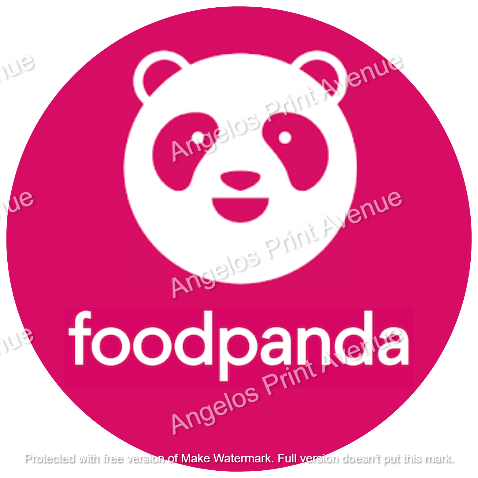 Download Transparent Foodpanda Logo Png Food Panda Logo Png, 45% OFF