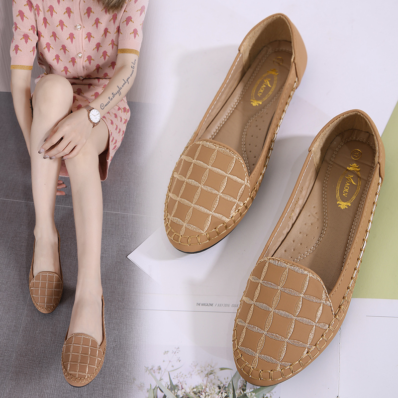 Miaolv Korean Doll Flat Shoes on Sale - 823-240#