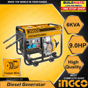 INGCO 6KVA Diesel Generator 6000W - BUILDMATE