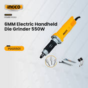 INGCO Die Grinder 550W with Free Carbon Brush and Bits