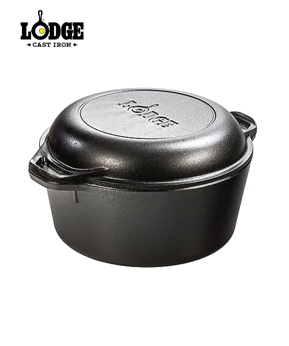 Lodge Cast Iron Dutch Oven 5 Quart