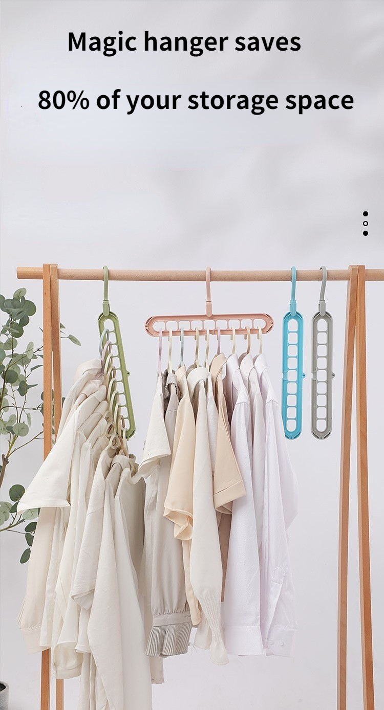 STAR-FLY Magic Hangers, Space Saving Hangers Magical Clothing Hanger w –  Best Pixel Design