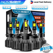 Novsight LED Car Headlight Bulb - 6500K, 12000LM