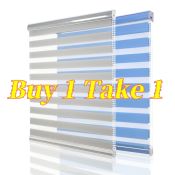 Korean Blinds Waterproof Curtains for Windows Block out Window Roller Bathroom Office Blinds Venetians Duo Roller Blinds