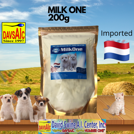 MILK ONE Pet Milk Replacer - 200g Budget Pack