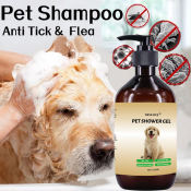 500ML Pet Anti Tick & Flea Shampoo for Cats and Dogs