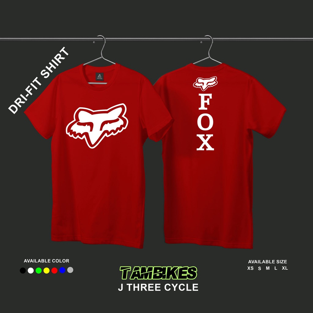 Fox dri fit store shirts