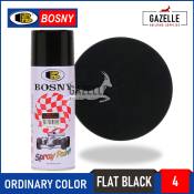 Bosny Acrylic Spray Paint - #4 Flat Black