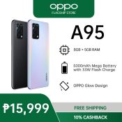 OPPO A95 | 5000mAh Battery | 33W Flash Charge | 48MP