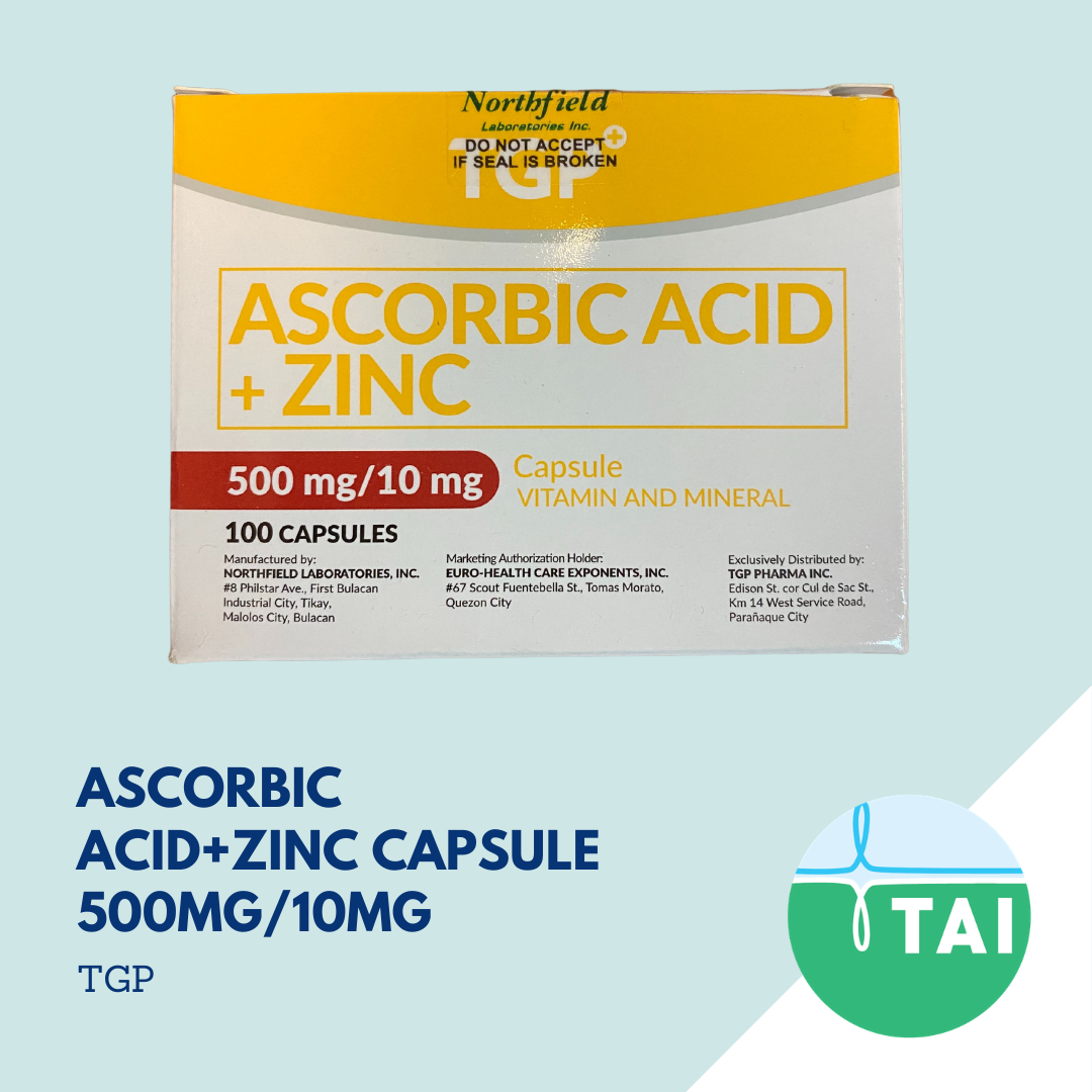 Tgp Ascorbic Acid 500mg 100 Tablets