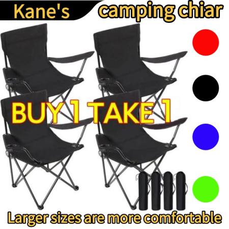 Heavy Duty Foldable Outdoor Camping Chair - Portable & Lightweight