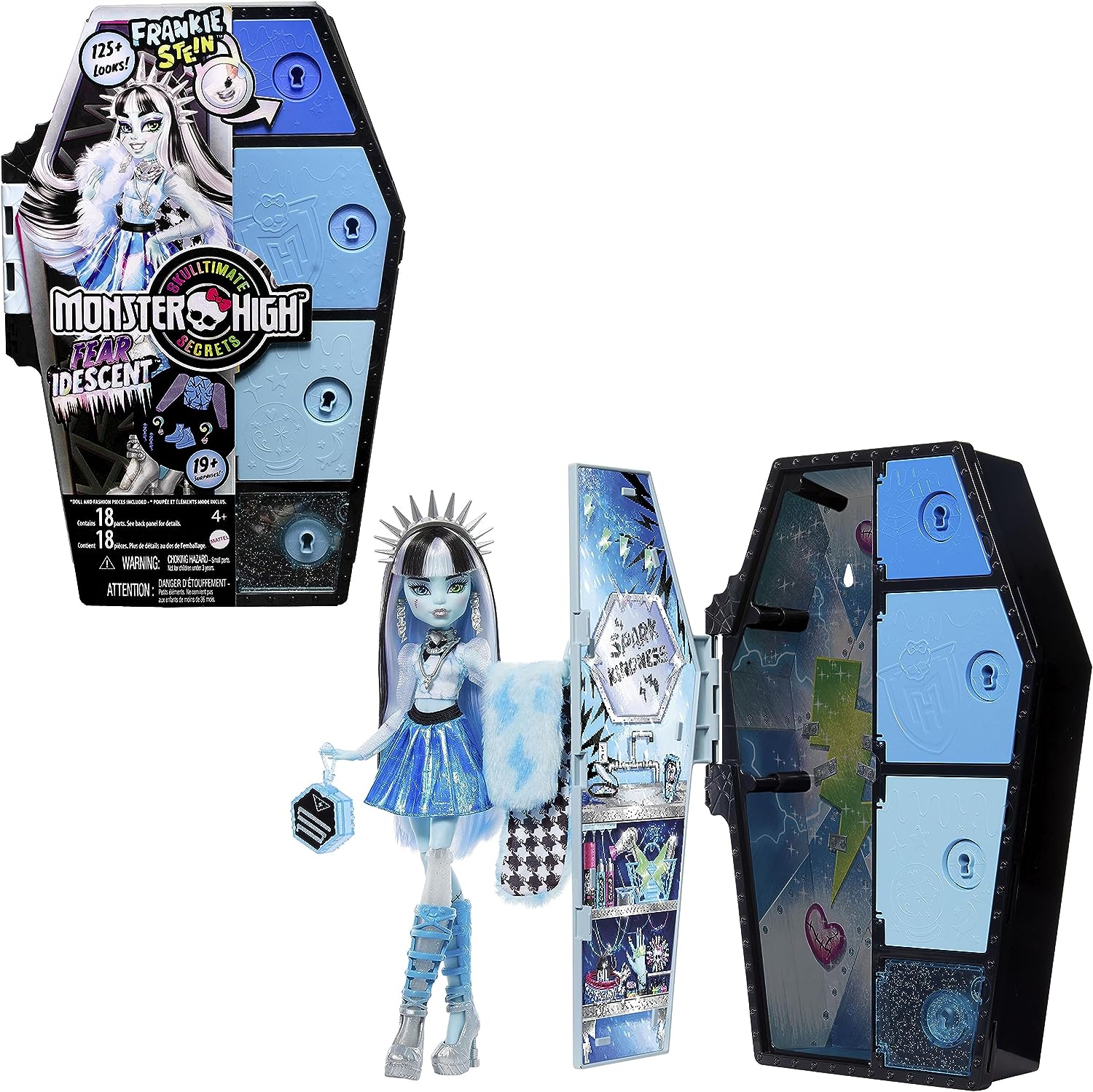 Monster High Doll, Frankie Stein, Dress-Up Locker