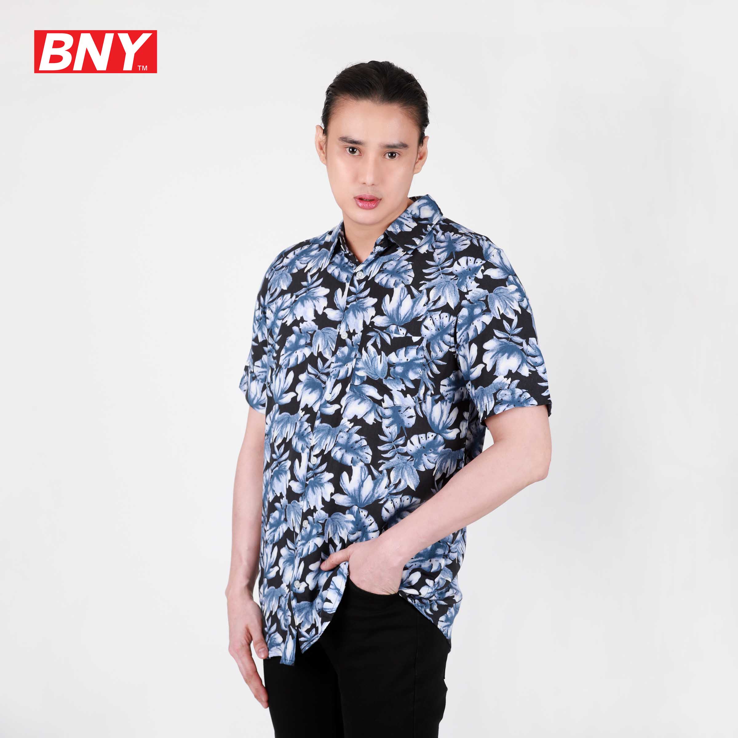 Bny shop floral polo