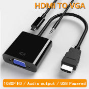 HDMI to VGA Adapter Converter for PC Laptop (Brand: ???)