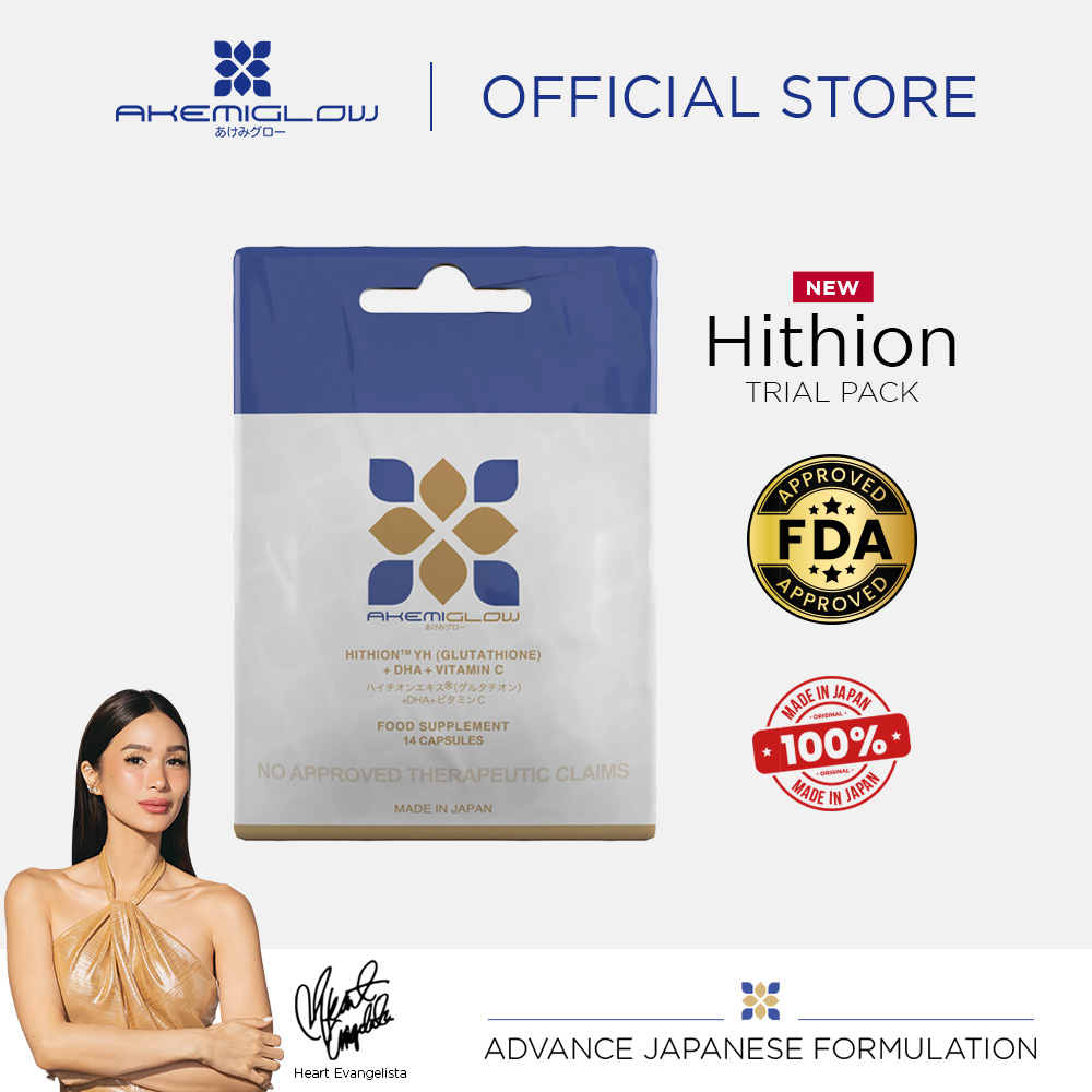 AkemiGlow (Hithion YH Glutathione + DHA + Vitamin C) 60 Capsules Dha Vitamin C Supplement Akemiglow Skin Health Supplement - Lazada