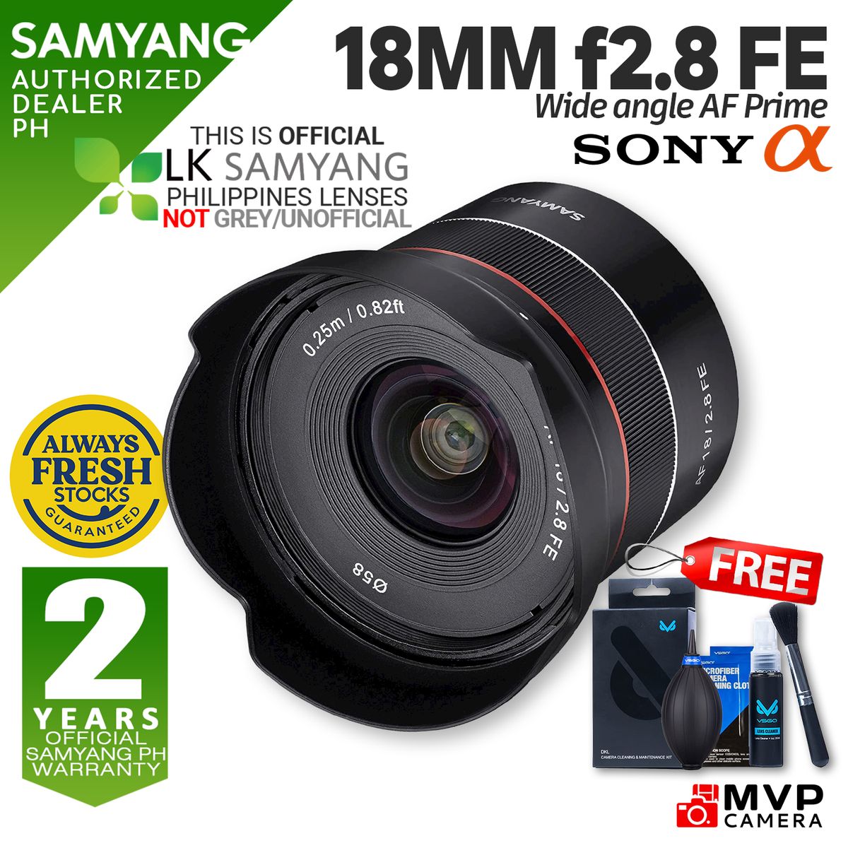 Shop Samyang 18mm Sony Fe Cheap – Fast Easy Lazada Philippines