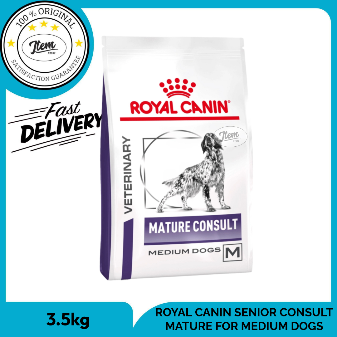 Royal canin senior outlet consult mature medium dog