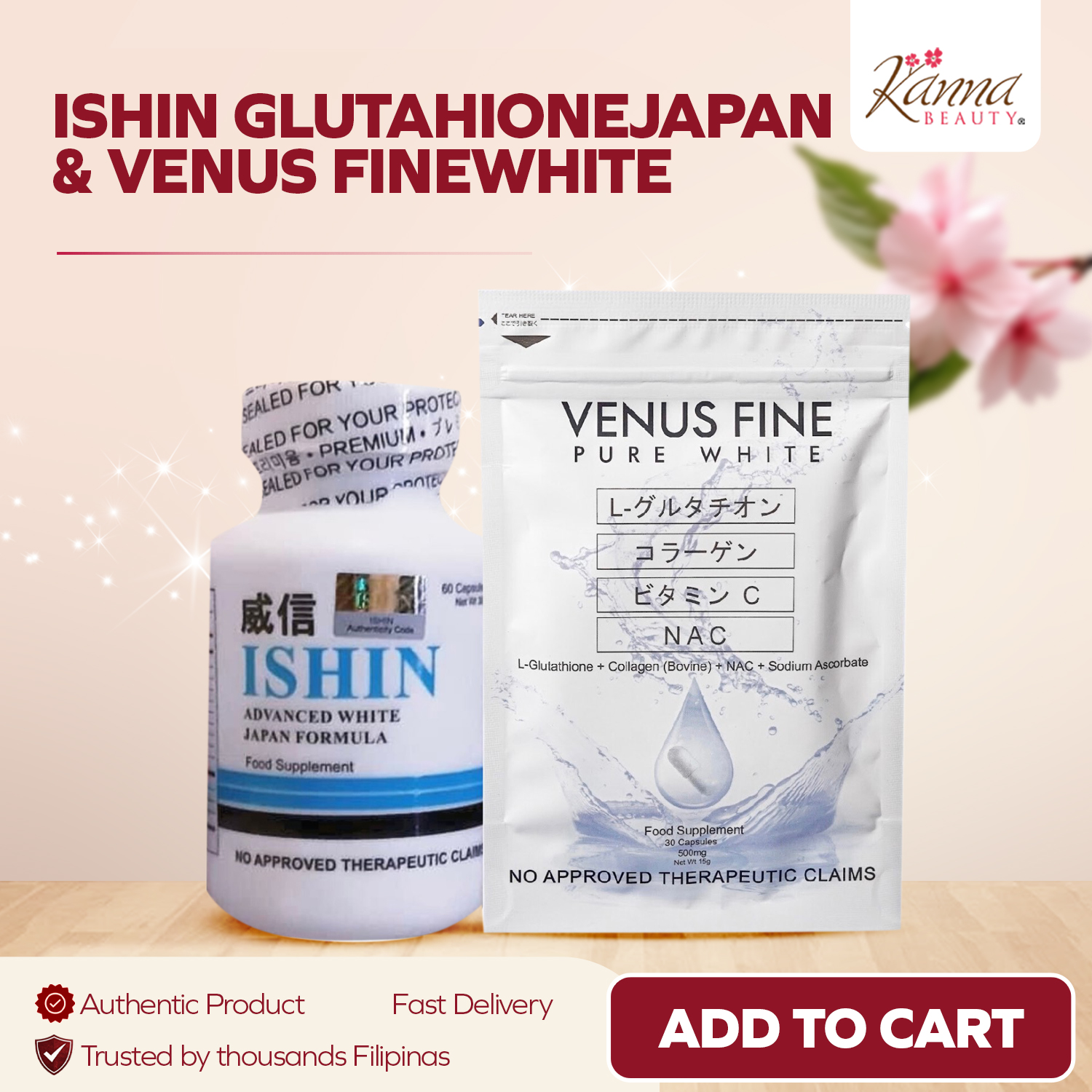ISHIN Glutathione White Japan Formula 10x Whitening Pearl White 60 Capsules  Vitamin C Ishin Curves Glutathione Collagen | Lazada PH
