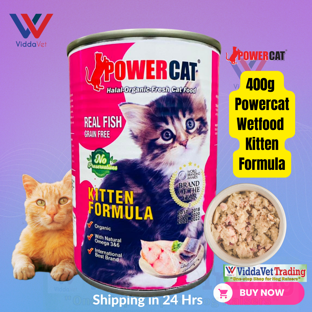 Power cat wet outlet food