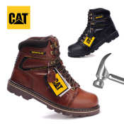 Caterpillar High-Top Steel Toe Safety Hiking Boots