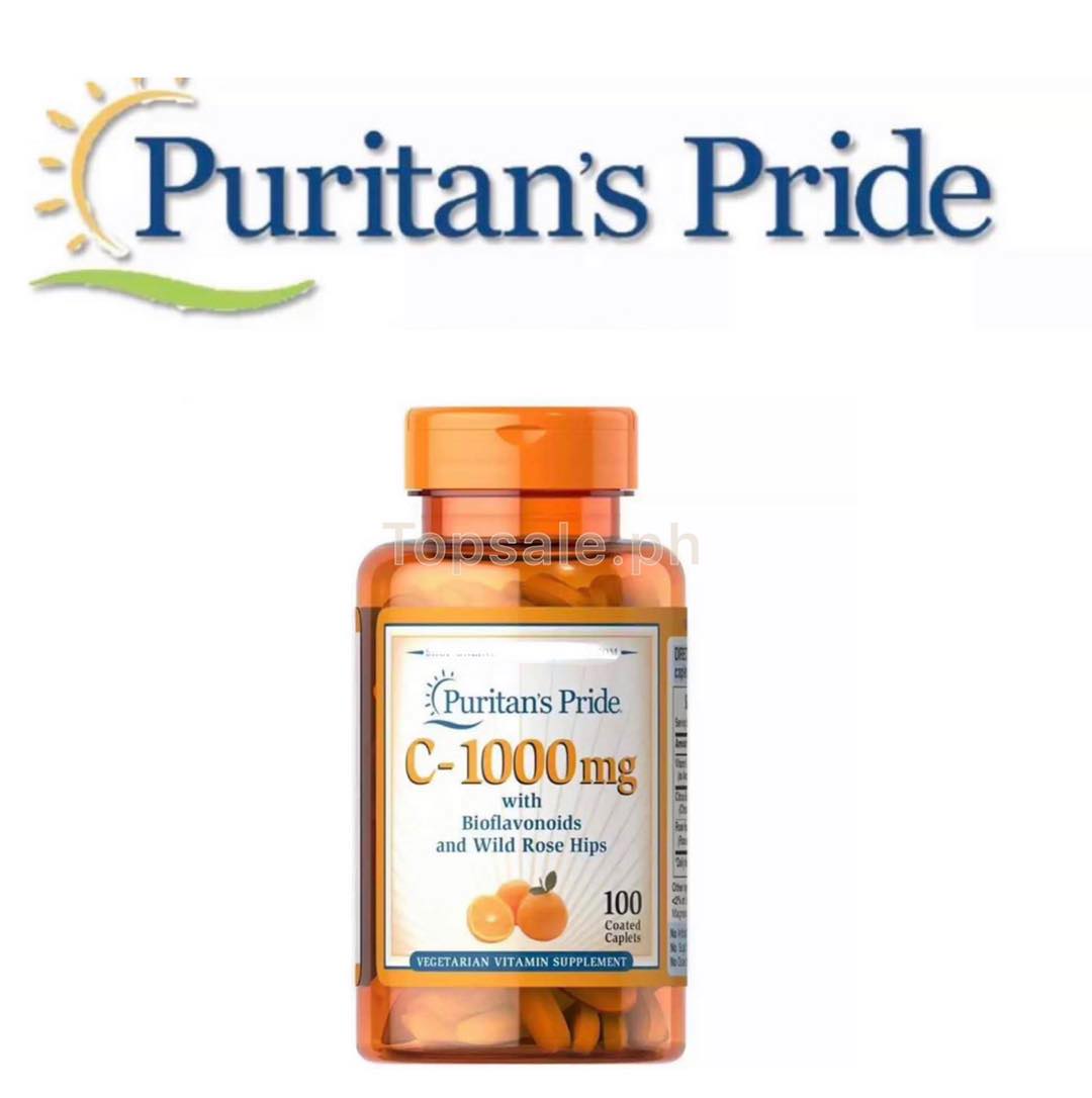 Original Puritans Pride Vitamin C Citrus Bioflavanoids Rose Hips 1000mg 100 Tablets Lazada Ph