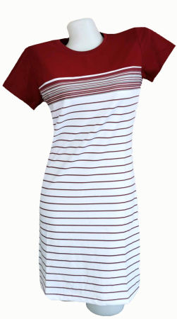 PALETTES Women's Crewneck T-Shirt Dress