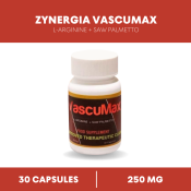 Zynergia Vascumax - L-Arginine & Saw Palmetto Capsules