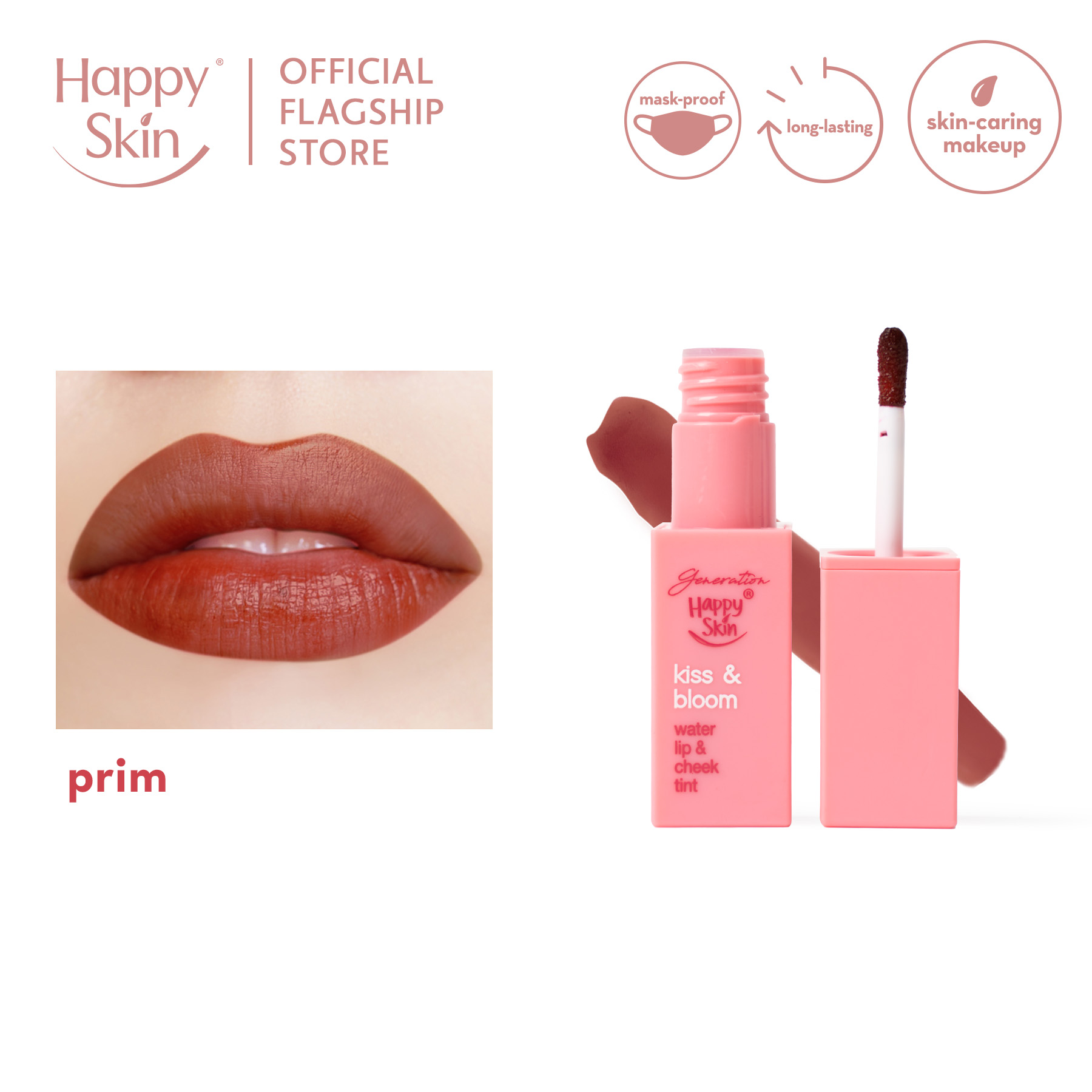 Discount on Happy Skin  shoes - SKU: Generation  Kiss & Bloom Water Lip & Cheek Tint In Prim