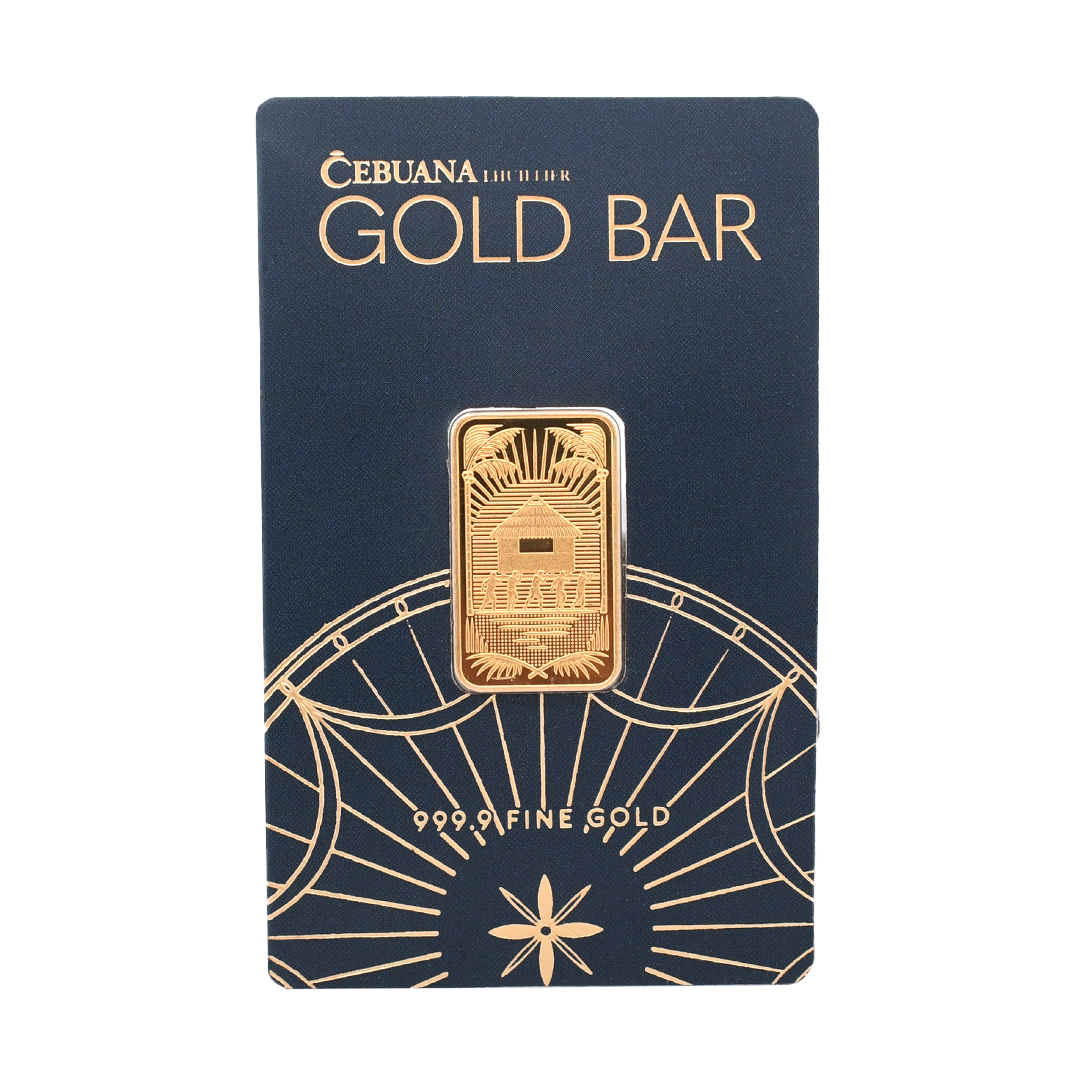 Cebuana Lhuillier 24K Gold Bar (Bayanihan Design)