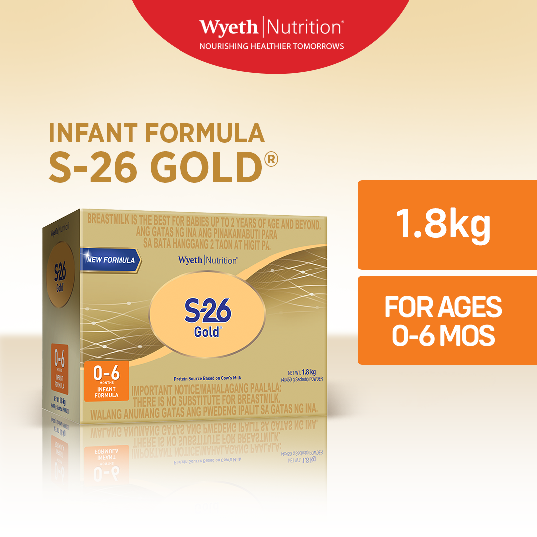 Wyeth® S-26 GOLD® ONE Infant Formula, 0-6 Months, 1