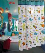 Makapal Waterproof Shower Curtain - Goodquality 100% Polyester (Brand: Makapal