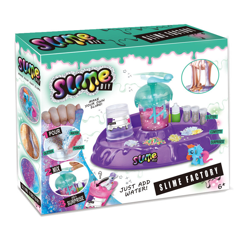 Slime Factory Toy Playset Starter Kit Set For Kids