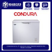 Condura 8.8 cu. ft. Chest Freezer Inverter Pro CCF250Ri