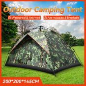 Mega Mall Outdoor Waterproof Camping Tent, 4-5 Person, Double Layer