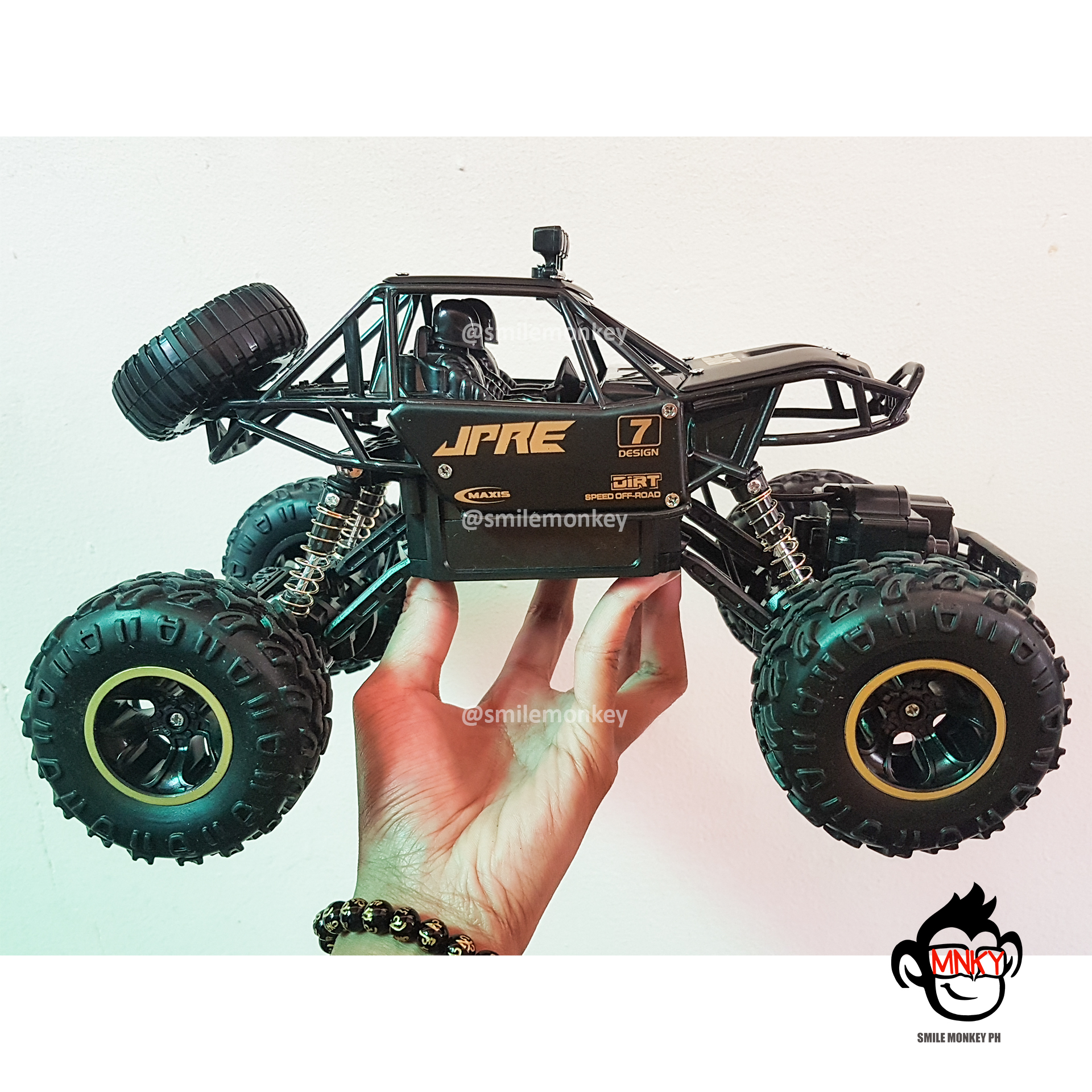 rc monster truck rock crawler