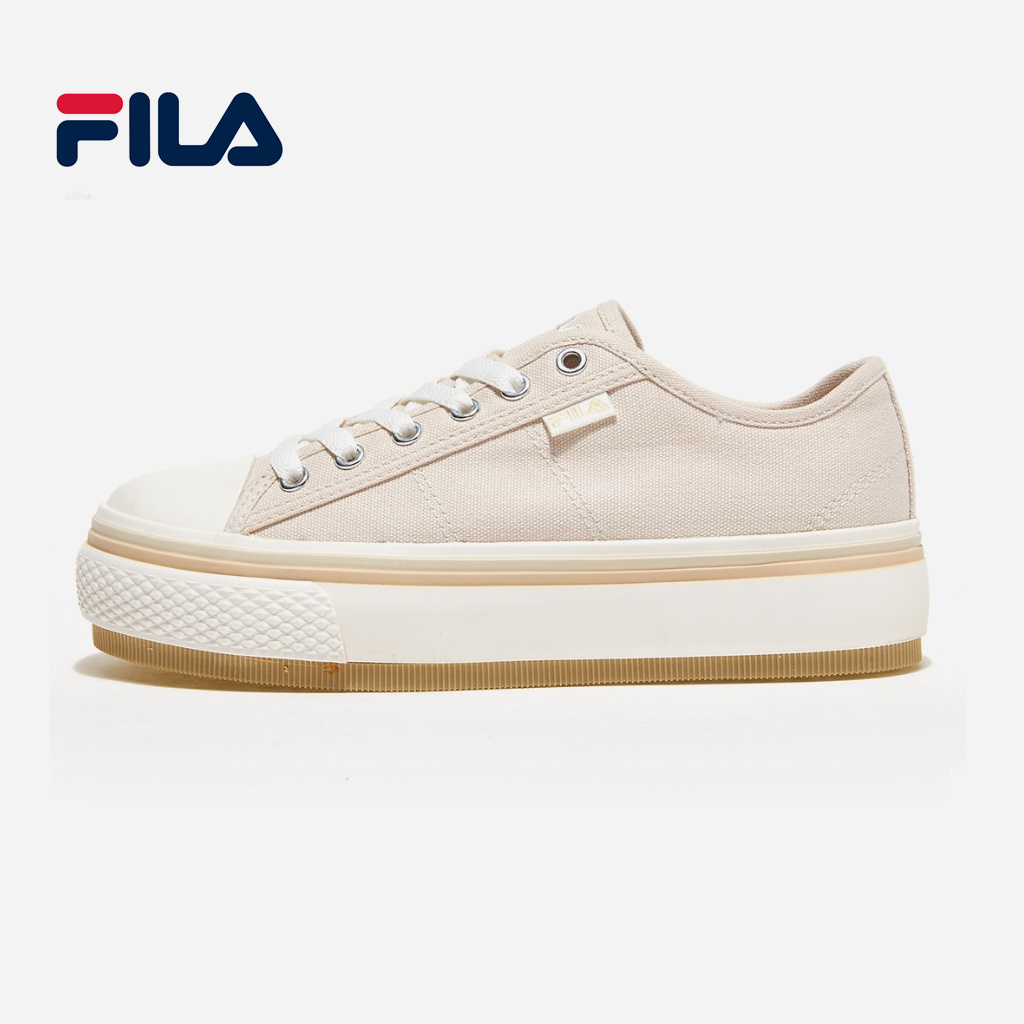FILA Women's Shoes New Hard Sugar Casual Shoes Thick Sole Sports Shoes Women's （White） | Lazada PH