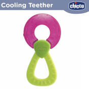 Chicco Fresh Relax Cooling Teether Lollipop 4m+ - Pink