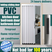 "Rapid delivery PVC folding door for indoor household partition"