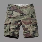 Cargo Cumouflage Six Pocket Short For Men 100% Makapal Tela