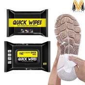 White Shoe Quick Wipes by 
