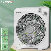 Portable Silent Square Electric Fan - Brand Name: Unknown