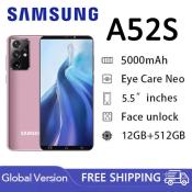 Samsung A52S 12GB 512GB 5.5" CellPhone - Android HD