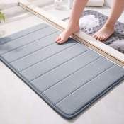 HigherHome Large Memory Foam Bath Mat - Soft, Non-Slip, Absorbent