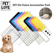 Extendable Steel Pet Fence Accessories for DIY Dog and Cat Cages