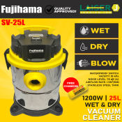 Fujihama Vacuum Cleaner 25 Liters 3 in 1 Functions +Chamois