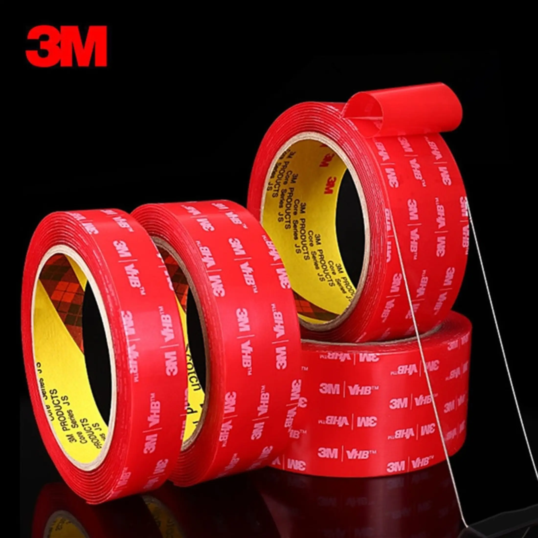 3m Double Sided Tape Easy Peel Heavy Duty Mounting Waterproof Vhb Transparent Tape 1mm Thickness For Car Home Office Decor Lazada Singapore