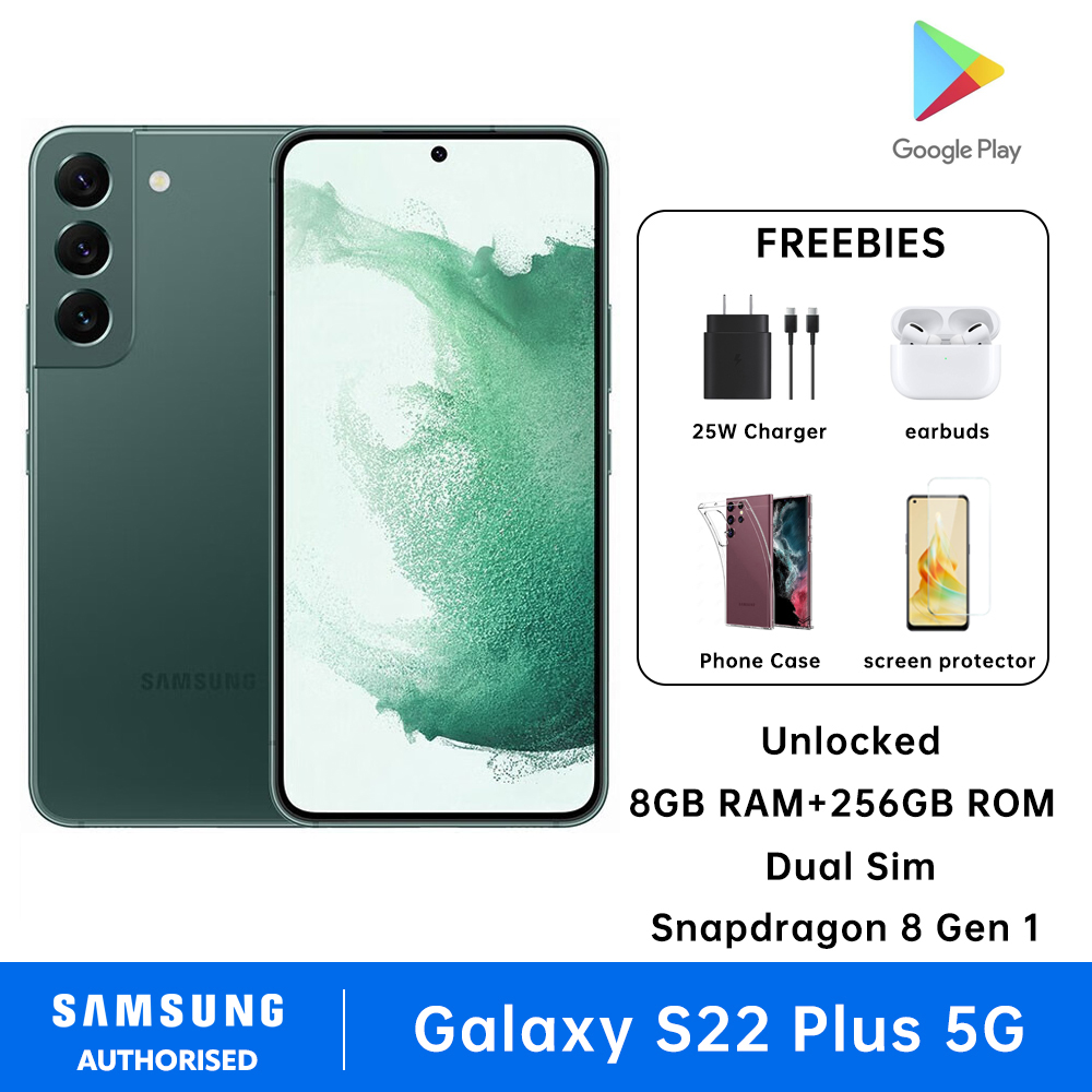 SAMSUNG Galaxy S22+ / S22 Plus 5G Cellphone 8GB RAM + 256GB ROM Dual Sim Factory Unlocked Smartphone Snapdragon 8 Gen 1 Android 4500 mAh phone - Image 2