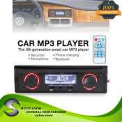Bluetooth Car Radio MP3 Player with LCD Display and Remote Control